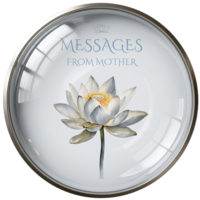Messages From Mother glass lotus logo