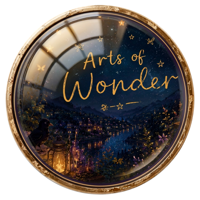 Arts of Wonder glass logo